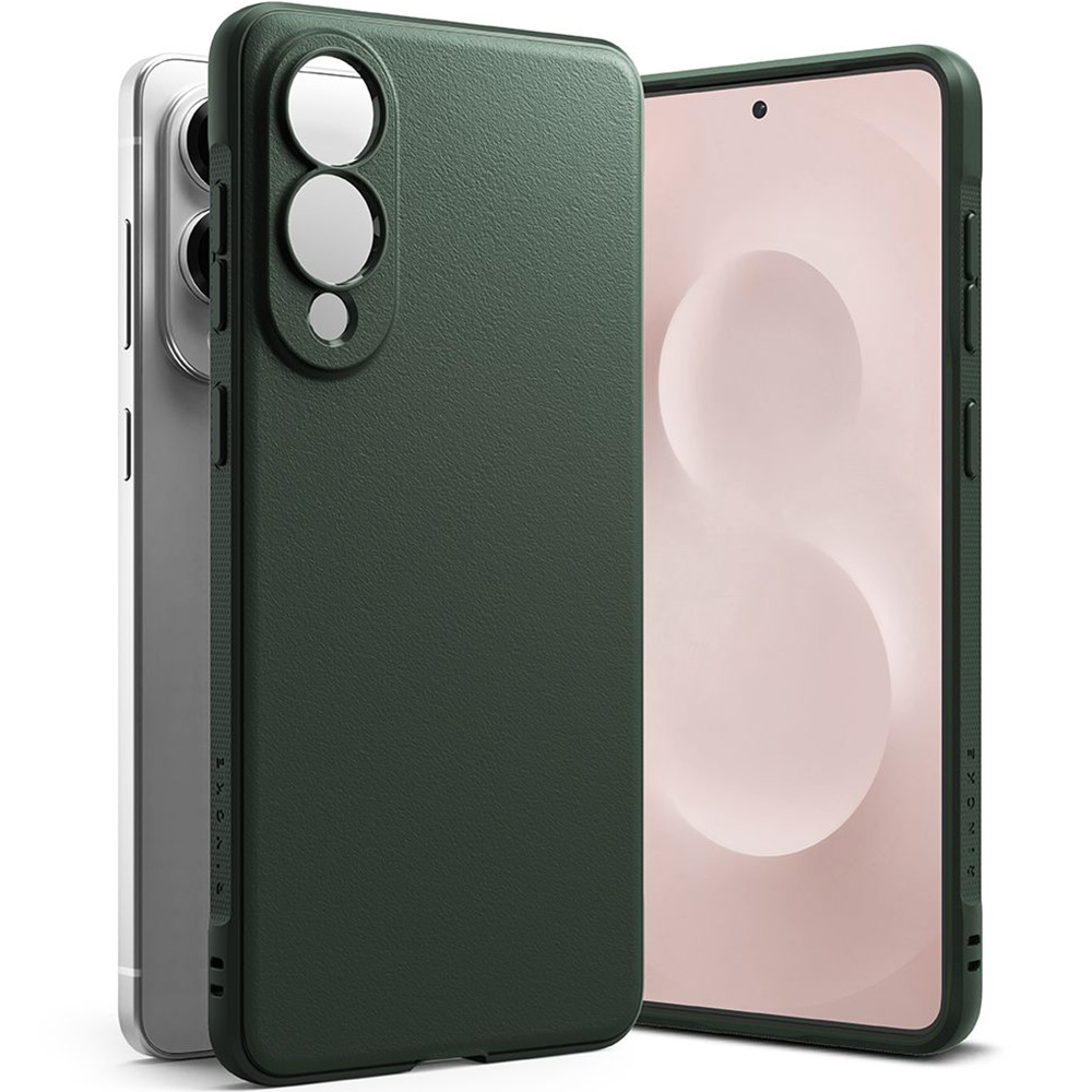 Etui Ringke Onyx do Galaxy S25 Edge, ciemnozielone